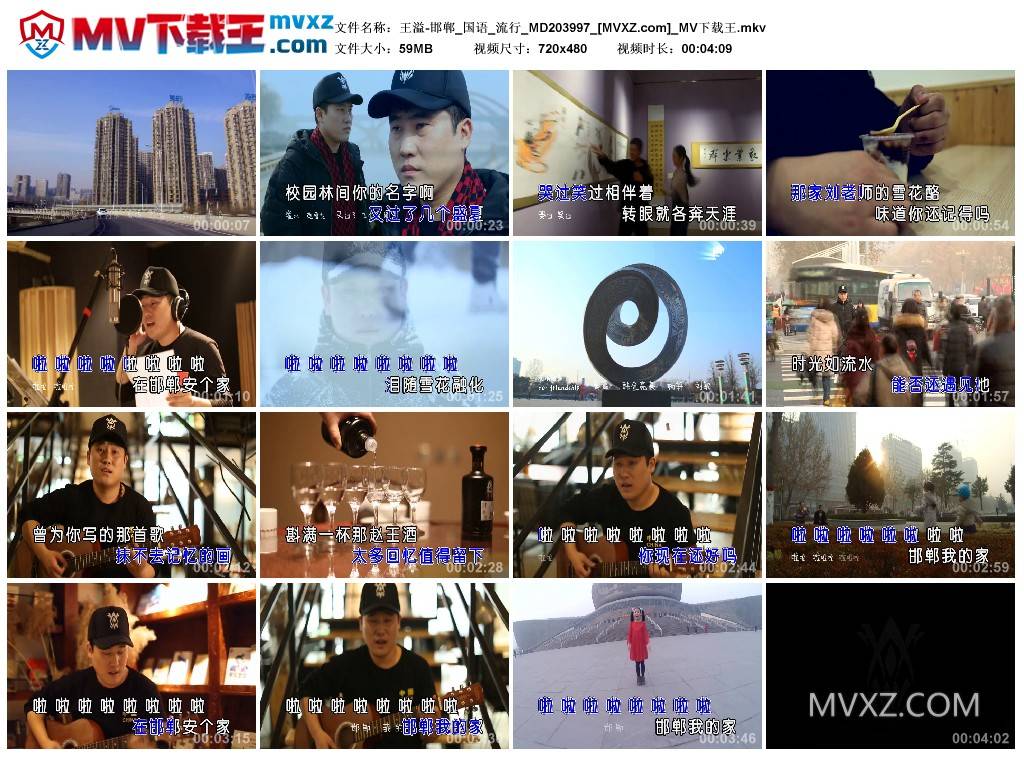 王溢-邯郸_国语_流行_MD203997